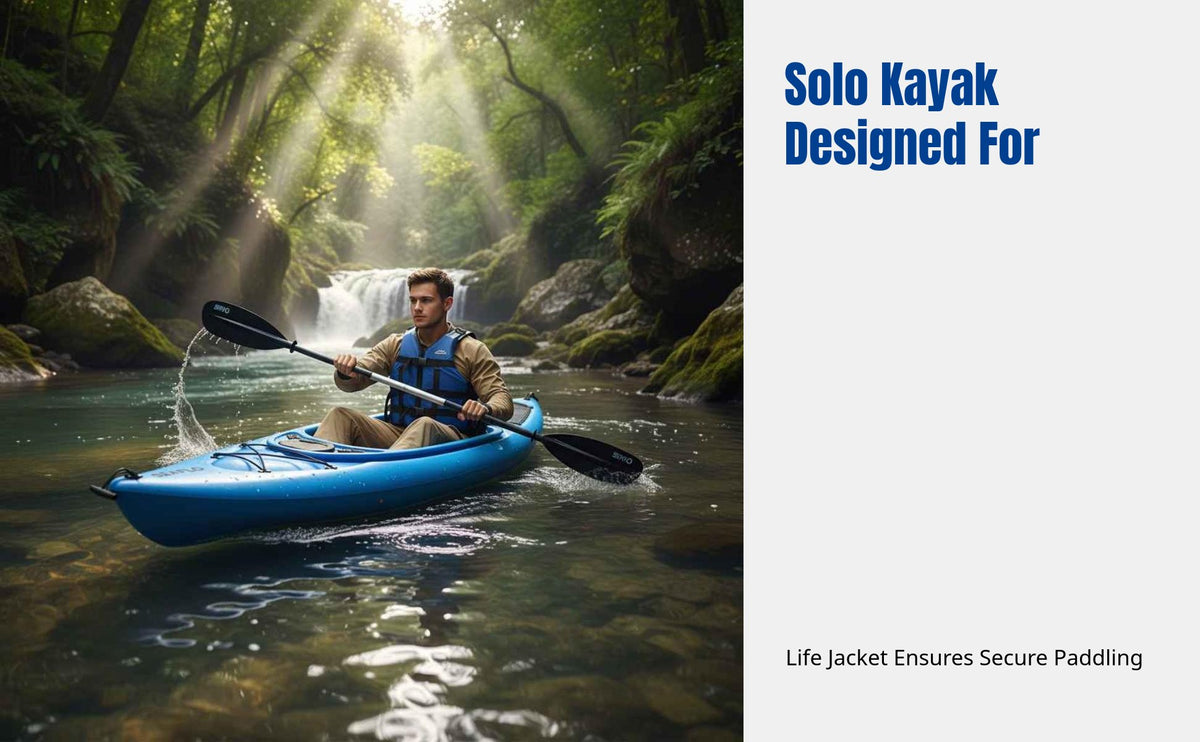 Kayak Canoe, Thickened Wide Boat, Paddle Included, For Aquatic Activities