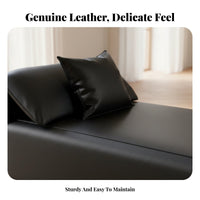 Modern Minimalist Design Elephant Ear Daybed Light Luxury Aesthetic Chaise Lounge Armless Indoor Furniture Ergonomic Shape for Apartment Dwellers, Homeowners, Living Room, Bedroom, Balcony, perusing corner