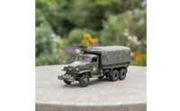 WW2 US Armed Forces Transport Vehicle Logistics 353 Truck Model Alloy Transport Vehicle Logistics 353 Truck Model Finished