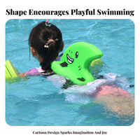 Back Buoyant Fun Cartoon Design EVA Foam Swim Fin Buoyant Assist Children Swim Training Float for Beginners, Young Children, Water Park, Lake