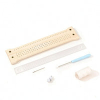 6 Pieces Hand-Binding Tool Kit Complete Bookbinding Kit with Awl Bookbinding Tools Set Essential Comprehensive