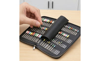 63 Pieces Zippered Silicone Rubber Polishing Burs Organized Polishing Burs with Case Precision Tool Scratchunrestricted for Dentists