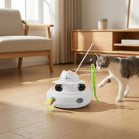 Electric Cat Teaser Rechargeable Interactive Cat Toy Automatic for Kittens