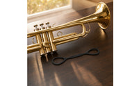 Elastic Trumpet Grip with Finger Loops Flexible Trumpet Strap Lightweight for Practice Sessions