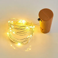 Solar Bottle Cork Light Flexible Wire Solar Cork Light gentle cream radiance for Patio