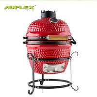 13-inch Kamado Ceramic Charcoal Grill for Outdoor BBQ Parties