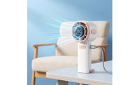 Compact Portable Handheld Fan Cordless Fan with Rechargeable Battery Lightweight Small for Travelers, Commuters, Travel, Desk, Office