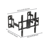 Full Motion TV Wall Mount Low Profile Heavy Duty Swivel Tilt TV Mount