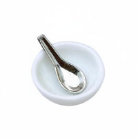 Alloy Material Miniature Realistic Design Dollhouse Cooking Set Collectible Item for Collectors, Hobbyists, Pretend Play, Room Box