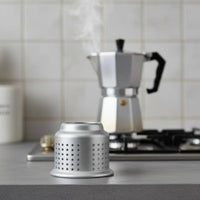 Easy to Install Stovetop Espresso Pot Anti-Splash Cap Universal Fit Stovetop Espresso Pot Anti-Splash Valve Long-Lasting Kitchenware Accessory Rust Resistant for Beginners