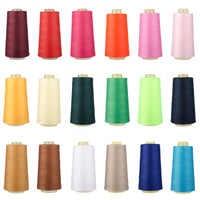 Polyester Sewing Machine Thread, 402 Type, 3000 Yards, Eco-Friendly, 2-Ply