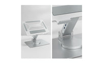 Laptop Stand, with Docking Station Metal Docking Station Laptop Stand Swivel for Professionals, Students, Home Office, Desk, Study