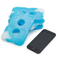 Ice Pack for Food and Cool Box Use, 48 Piece PE Material Lunch Bags Insert, Hollow Design Lunchbox Ice Pack, Small Ice Packs for Lunch Boxes
