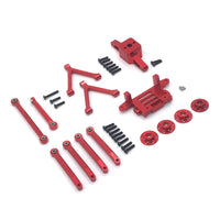 RC Car Parts Kit Anodized Steering Link Rods High Strength Hardware for Hobbyists