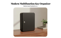 Lockable Design Wall-Mounted Keyed-Lockbox Large Capacity Wall-Mounted Key Cabinet Lock Box for Realty Estate Agents, Property Managers, Rental Properties, Building Management, Warehouse, Garage