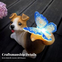 Waterproof Solar Rabbit Light Auto On/deactivate Solar Rabbit Garden Statue Weather-Resistant for Children, Pathway, Flower Bed, Balcony