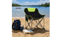 Fishing Moon Chair Lightweight Folding Moon Chair Strong Support Outdoor Seat for Anglers