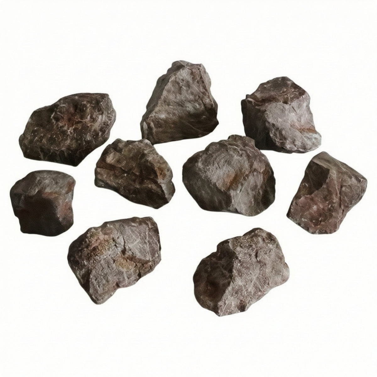9 Pieces Decorative Rock Rugged Faux Landscape Rock Artificial Stone Lifelike Decoration Irregular for Miniature Gardens