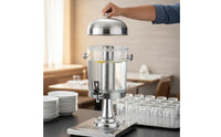 Stainless Steel Beverage Dispenser Large Capacity Buffet Drink Dispenser Catering Equipment Easy to Clean Coffee Urn for Buffets
