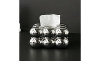Ceramic Tissue Box Holder Bubble Ceramic Tissue Box Stylish for Living Room