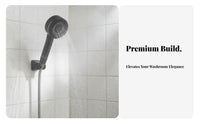 Single-Button Stop High Pressure Shower Head Multiple Spray Modes Handheld Shower Head Pause Mode