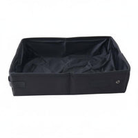 Foldable Cat Pet Waste Container Lightweight Portable Pet Toilet for Outdoor, Car