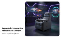 Reclining Function Gaming Sofa on Wheels Breathable Upholstery Computer Chair Ergonomic Design Recliner High Back for Gamers, Streamers, Students, Internet Cafe, Game Room, Bedroom