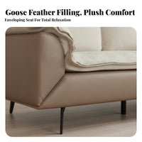 Modern design pivot side rest Sofa Bed Space-Saving Living Room Furniture Easy to Clean Couch Plush pads for Apartment Dwellers, Homeowners, Young Adults, Small Spaces, Home Office