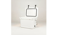 Heavy-Duty Portable Cooler with Drain Plug Lightweight Portable Hard Cooler Easy to Carry Hard Shell Ice Chest Airtight for Camping, Road Trips