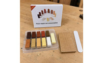11 Pieces Wood Floor Repair Sealant Set Letter Marked Floor Repair Sealant