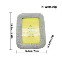 Elegant Design Tabletop Photo Frame Luxury Design Resin Photo Stand Artisanal Look House Decoration for Desktop