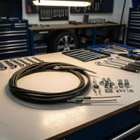 Parking Brake Cable Repair Kit Flexible Emergency Brake Cable Assembly