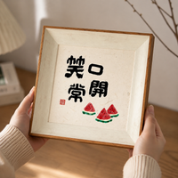 Handmade White Wood Photo Frame, Timeless Square Picture Display, Freestanding A4 Wooden Frame for Students, Couples
