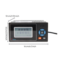 Panel Meter Digital Stream Totalizer Easy Installation for Industrial Automation