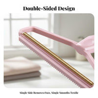 No Batteries Needed Manual Textile Shaver Battery-without Clothing Fuzz Remover Makes Clothes Look New for Homeowners, Adults, Travel, Home