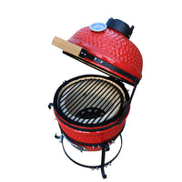 13-inch Kamado Ceramic Charcoal Grill for Outdoor BBQ Parties
