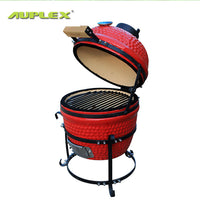 13-inch Kamado Ceramic Charcoal Grill for Outdoor BBQ Parties