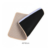 Long-Lasting Wall-Mounted Cat Scratching Pad Low Shedding Sisal Scratching Mat Stick-on Sisal Scratch Pad Multi-Functional for Cats, Walls, Floors