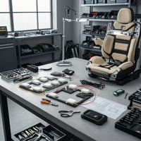 Upgrade Car Seat Massage Kit Multi-Point Seat Massage System for Diyers, Installers, Rv Builds