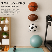 sports ball display rack
