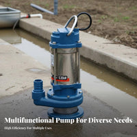 Stainless Steel Immersible Pump Full Copper Coil Engine High Height Capability Irrigation Pump Fluid Handling Equipment Quiet