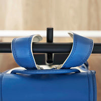 Mobile Backpack Rack, Simple Floor-Standing Storage Shelf with Wheels