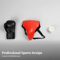 Fighting Arts Groin Protector Comfortable Taekwondo Groin Cup Breathable Fighting Arts Athletic Cup for Women, Children, Fighting Sports, Kickboxing