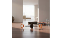 Bidirectional Force Flywheel Resistance Exerciser Full Body Workout Portable Chest Puller Quick To Start Rotary Resistance Exerciser for Beginners, Home, Gym