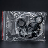 Hydraulic Jack Repair Kit Replacement Hydraulic Jack Seal Kit Rubber Oil Seals and O-Sealing Gasket Set for Mechanics, Home Mechanics, Maintenance