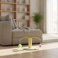 Colorful Cat Scratching Toy with Sisal Post Interactive Cat Scratching Post Sturdy for Cats, Pet Corner, Living Room