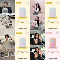 Fujifilm/富士打印机mini link3手机照片打印立拍立得intax手机热升华无线迷你便携式口袋相片打印机 套餐一 link 3陶土白(单机）