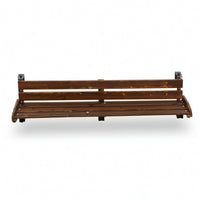 Balcony Railing Table Space-Saving Hanging Balcony Table Adjustable Compact for Apartment Dwellers, Small Areas