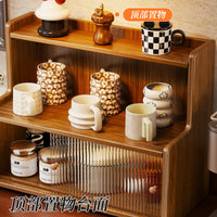 Coffee Tool Storage Rack and Cup Organizer for Kitchen and Bar