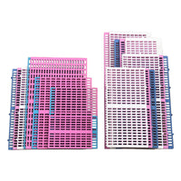 Pet Cage Floor Mat Grid Plastic Anti-Bite Pad for Dogs and Rabbits